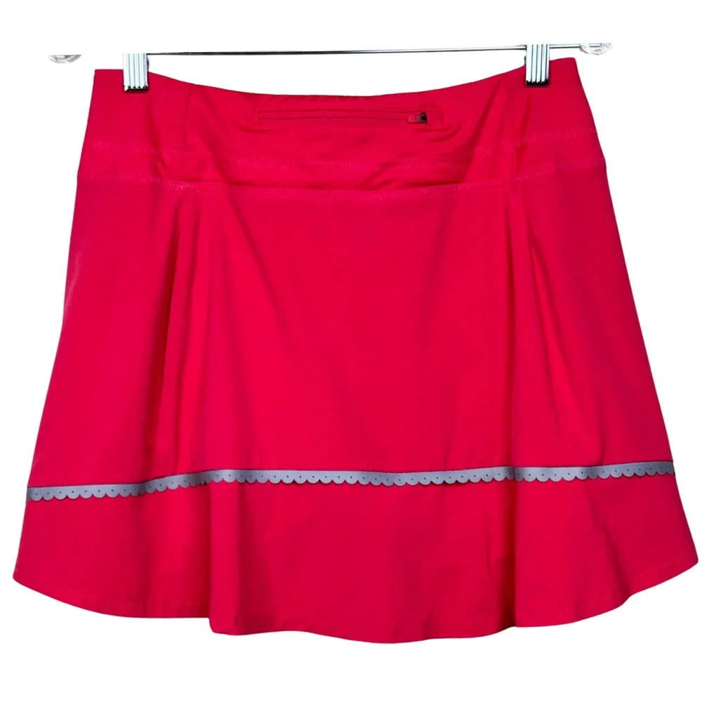 Title Nine Skirt Skort Womens Flounce Back Girly Tennis Golf Active Medium‎ Pink